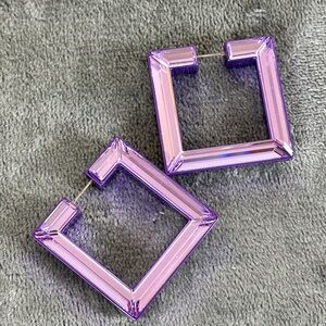 Swarovski Lucent Hoop Earrings